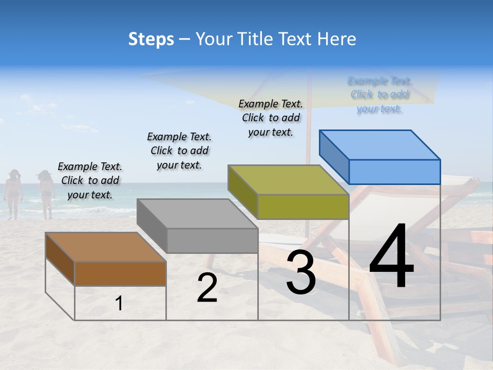 Nature Spring White PowerPoint Template