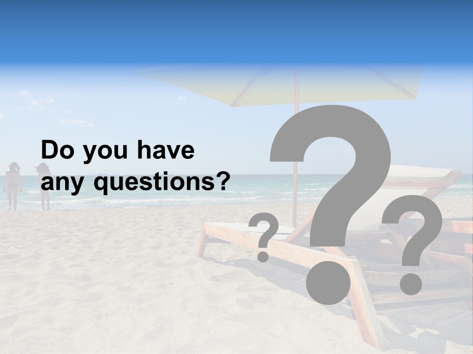 Nature Spring White PowerPoint Template