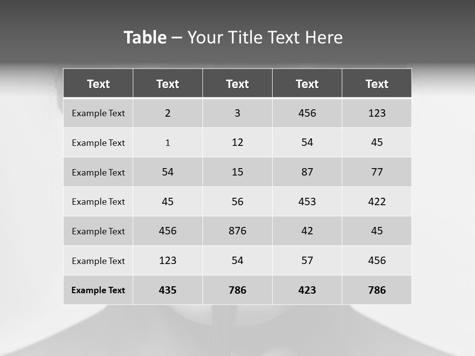 Pretty People Care PowerPoint Template