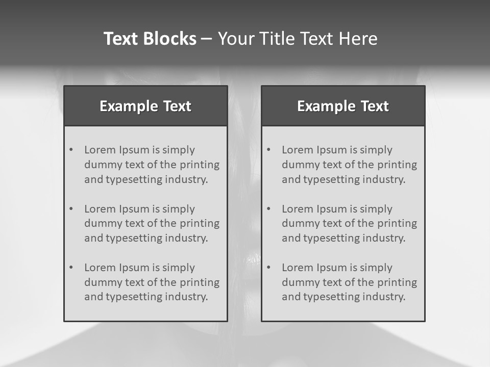 Pretty People Care PowerPoint Template