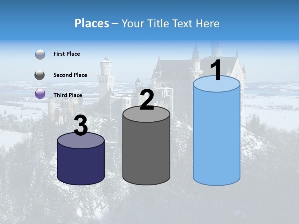 Snow Destination Legend PowerPoint Template