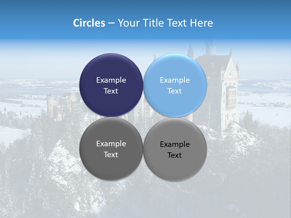 Snow Destination Legend PowerPoint Template
