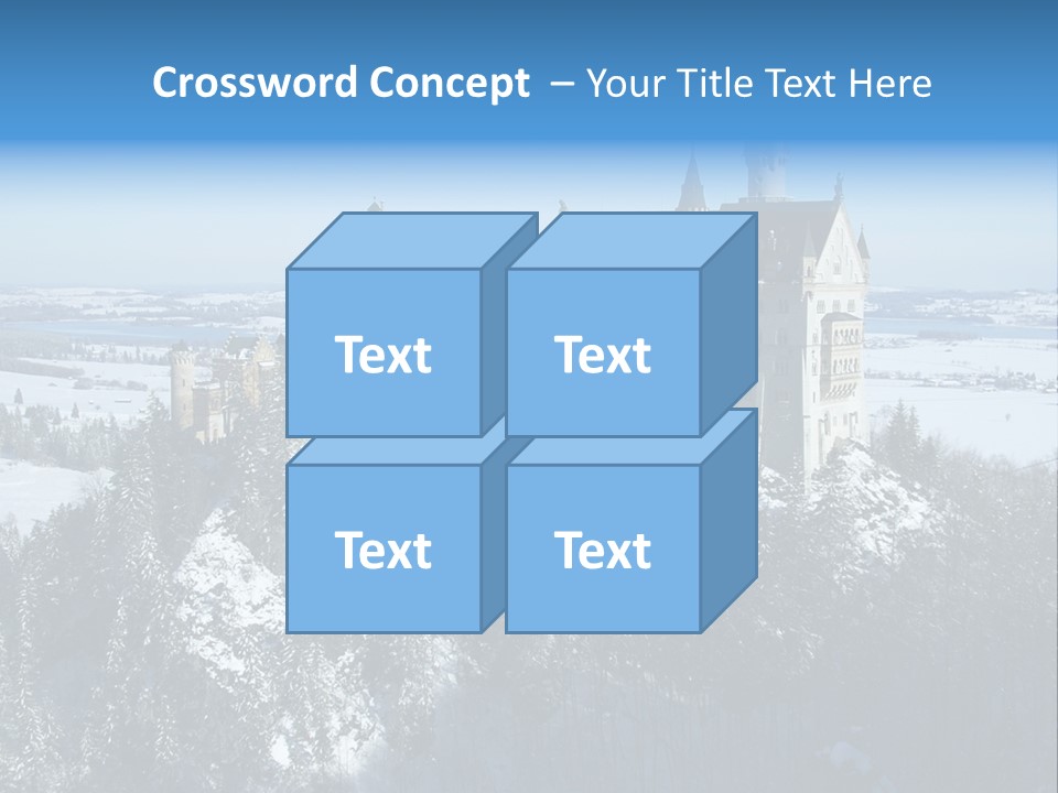 Snow Destination Legend PowerPoint Template