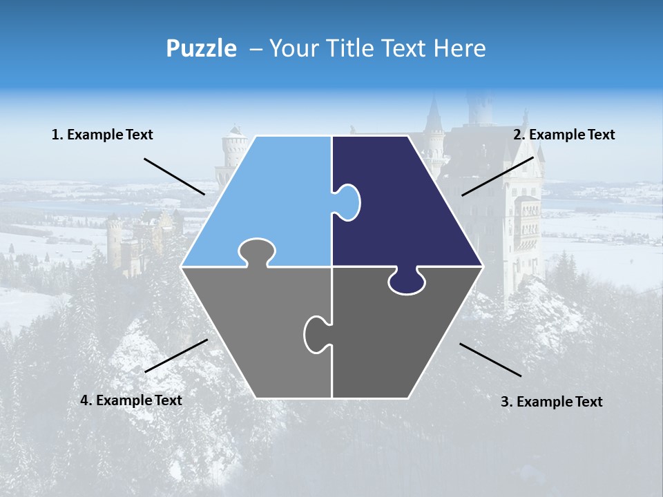 Snow Destination Legend PowerPoint Template