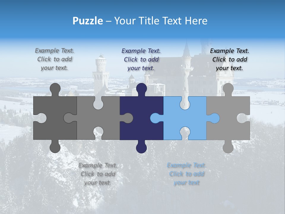 Snow Destination Legend PowerPoint Template