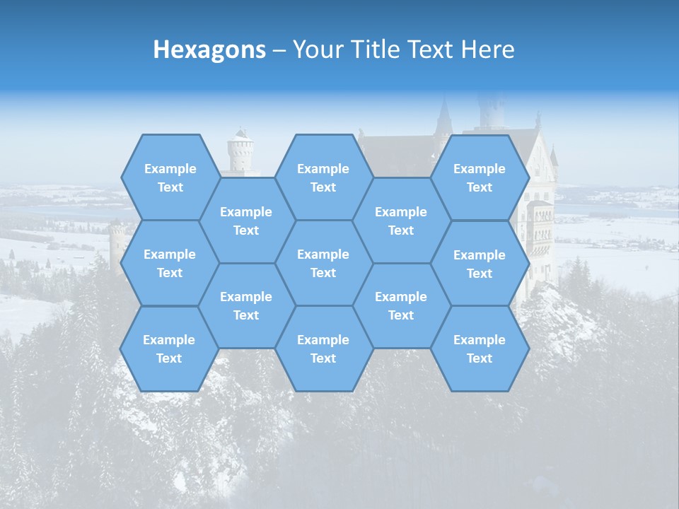 Snow Destination Legend PowerPoint Template