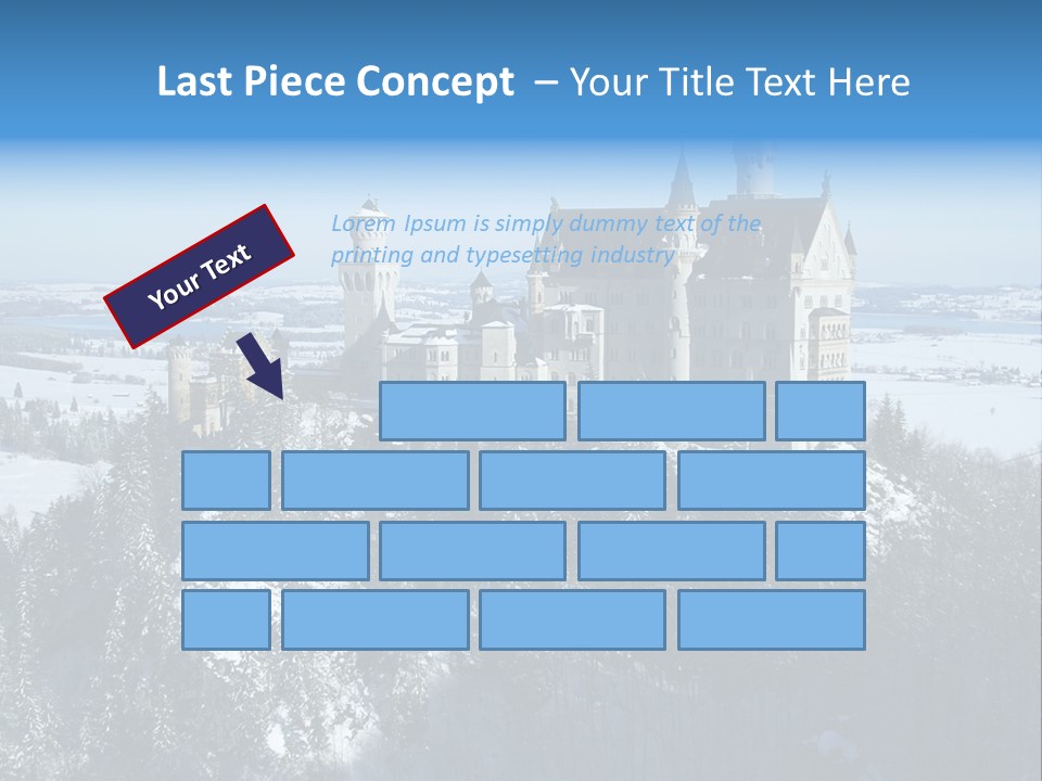 Snow Destination Legend PowerPoint Template