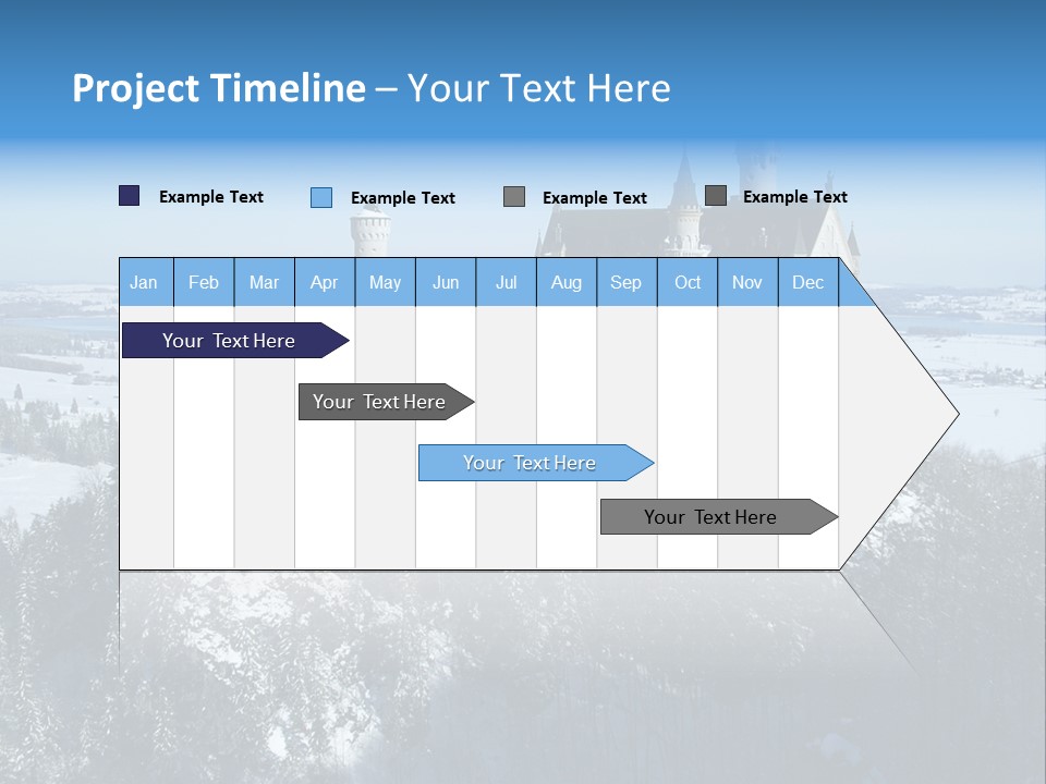 Snow Destination Legend PowerPoint Template