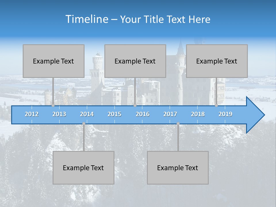 Snow Destination Legend PowerPoint Template