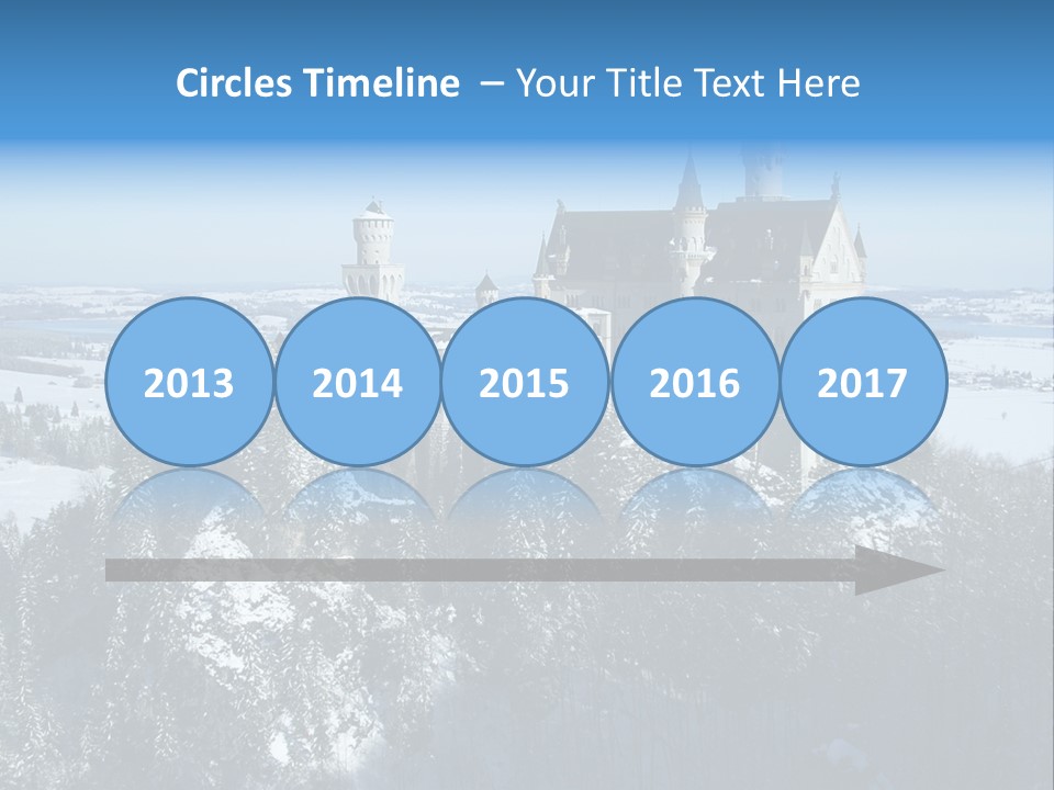 Snow Destination Legend PowerPoint Template