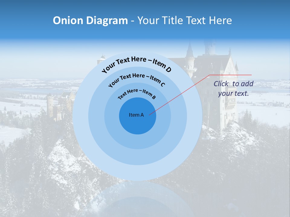 Snow Destination Legend PowerPoint Template