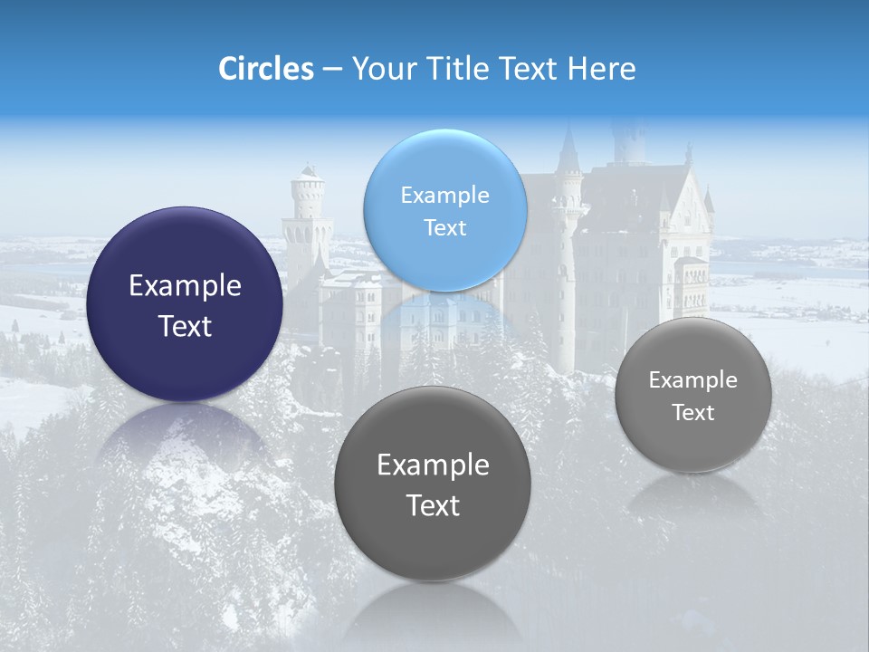 Snow Destination Legend PowerPoint Template