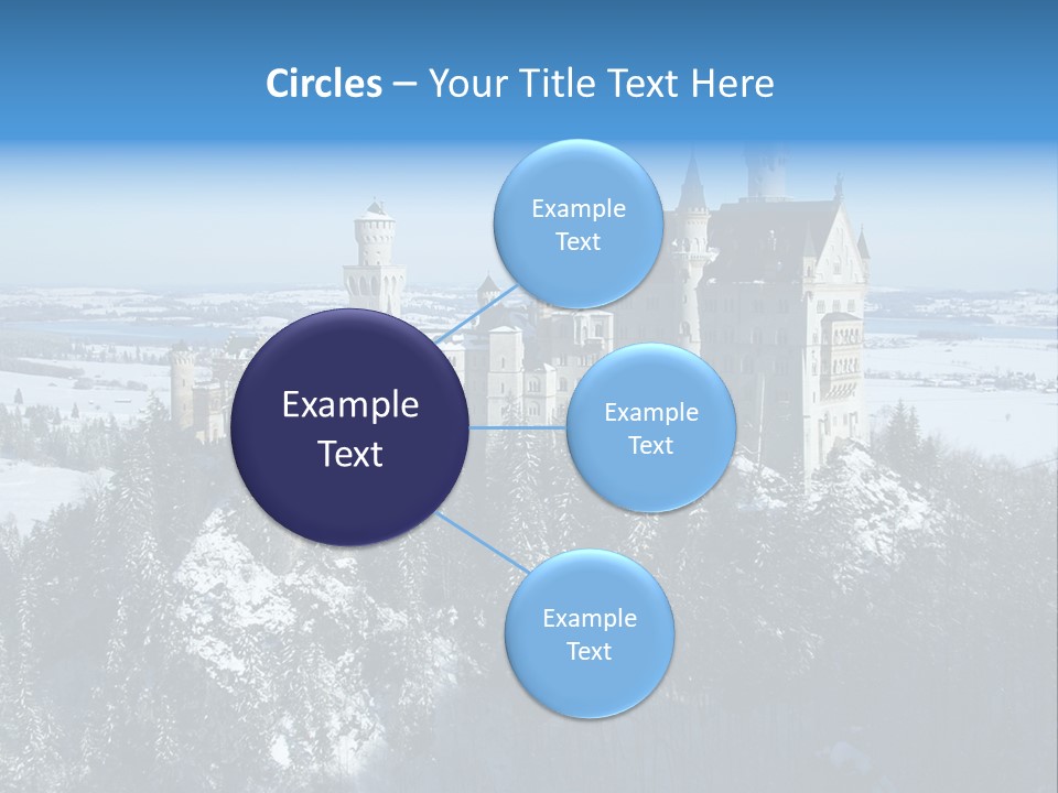 Snow Destination Legend PowerPoint Template
