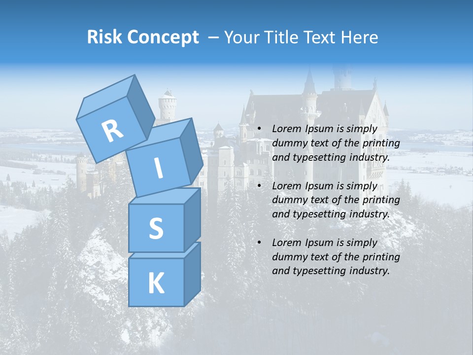 Snow Destination Legend PowerPoint Template