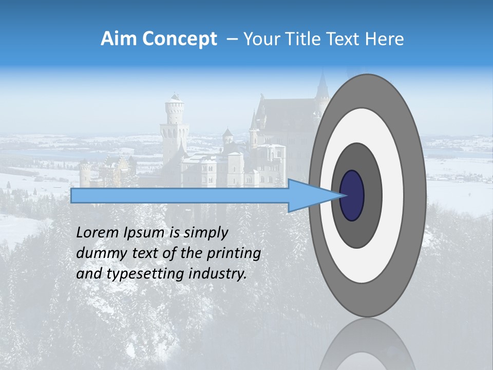 Snow Destination Legend PowerPoint Template