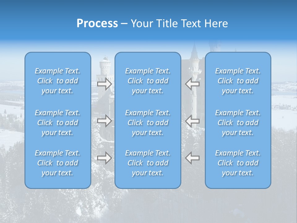Snow Destination Legend PowerPoint Template
