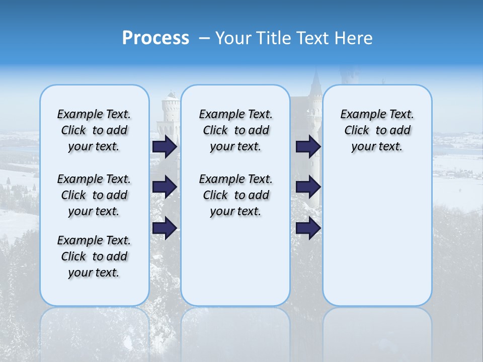 Snow Destination Legend PowerPoint Template