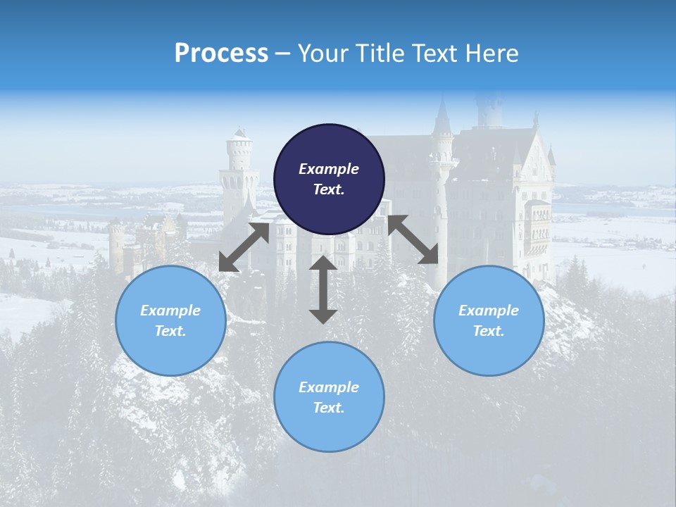 Snow Destination Legend PowerPoint Template