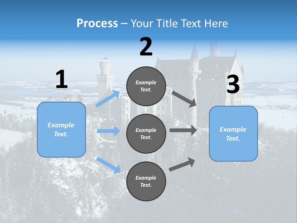 Snow Destination Legend PowerPoint Template