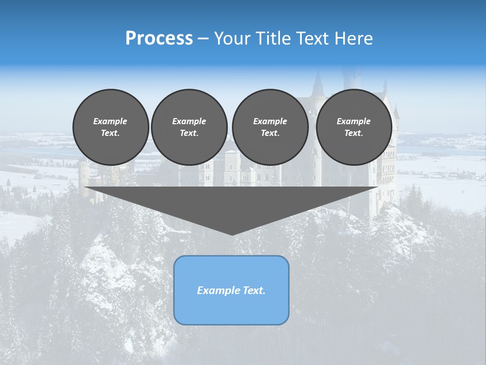 Snow Destination Legend PowerPoint Template