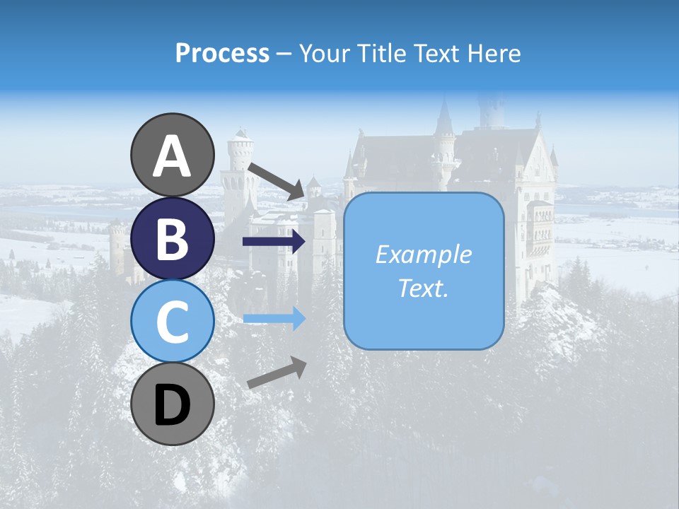 Snow Destination Legend PowerPoint Template