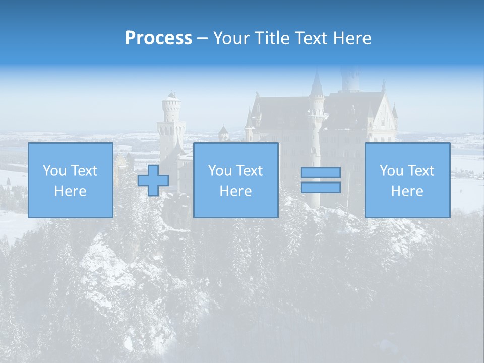 Snow Destination Legend PowerPoint Template