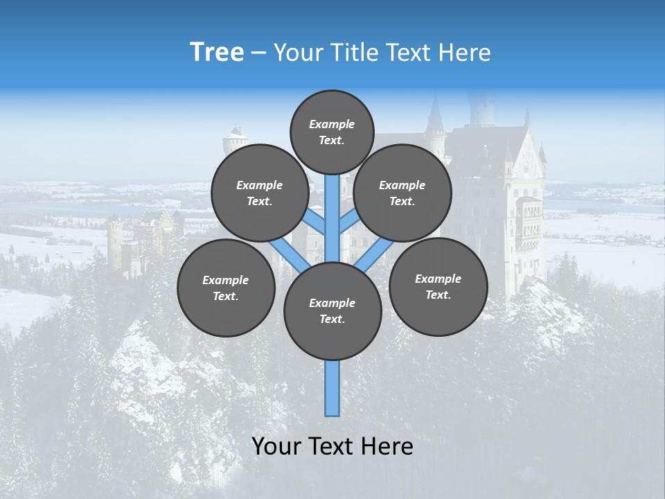 Snow Destination Legend PowerPoint Template