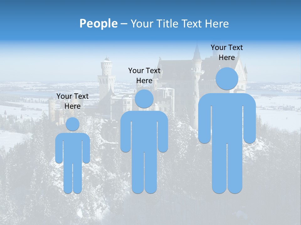 Snow Destination Legend PowerPoint Template