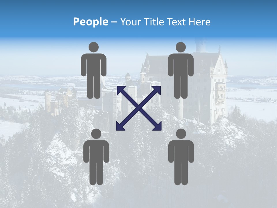Snow Destination Legend PowerPoint Template