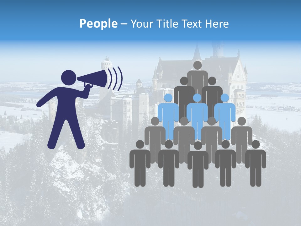 Snow Destination Legend PowerPoint Template