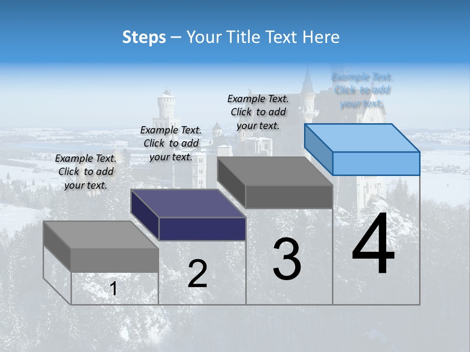 Snow Destination Legend PowerPoint Template