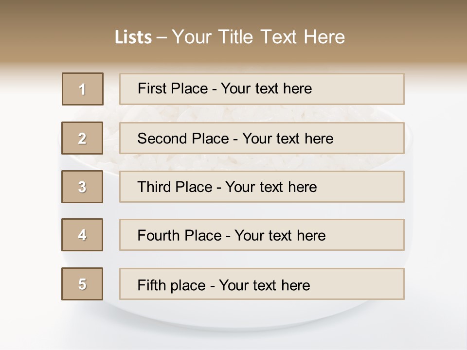 Steamed Long Cut PowerPoint Template