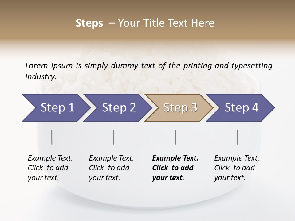Steamed Long Cut PowerPoint Template