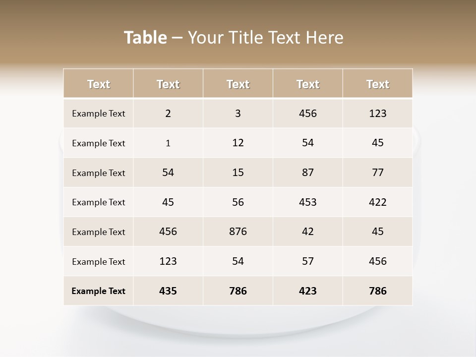Steamed Long Cut PowerPoint Template