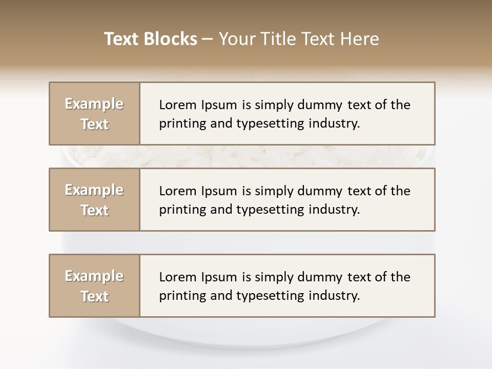 Steamed Long Cut PowerPoint Template