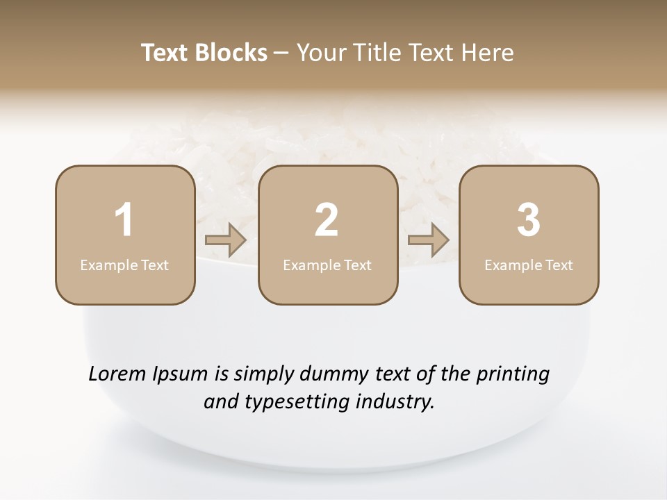 Steamed Long Cut PowerPoint Template