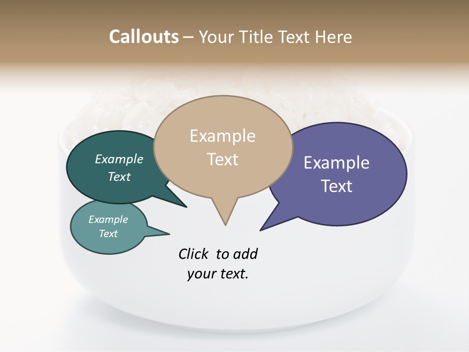 Steamed Long Cut PowerPoint Template