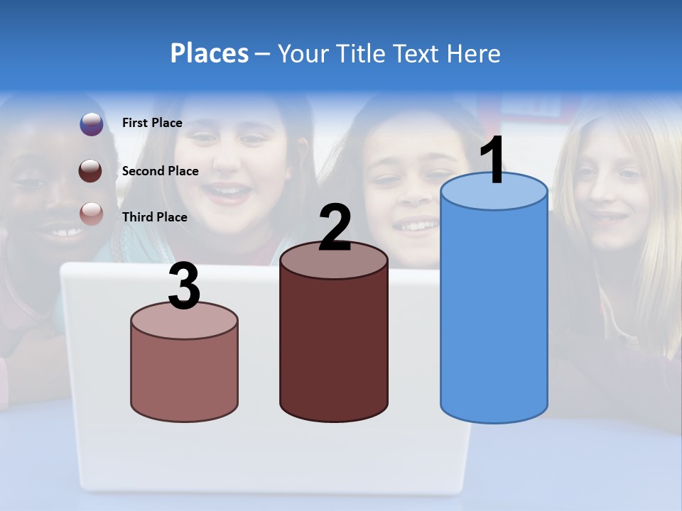 Primary Education Listening Pupil PowerPoint Template