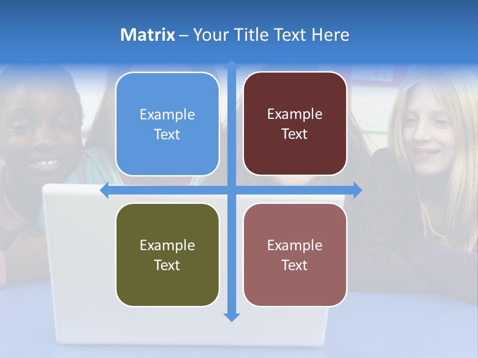 Primary Education Listening Pupil PowerPoint Template