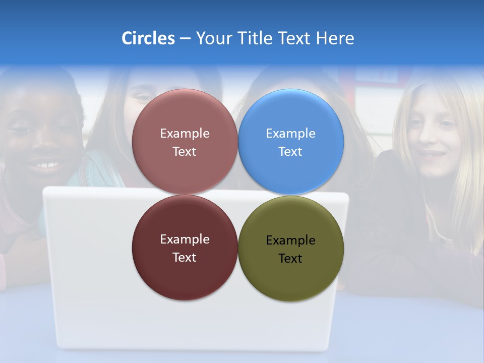 Primary Education Listening Pupil PowerPoint Template