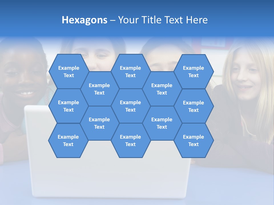 Primary Education Listening Pupil PowerPoint Template