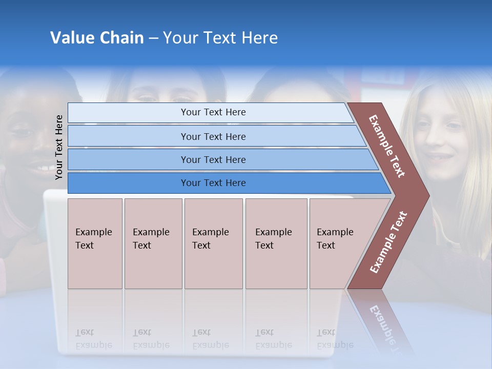 Primary Education Listening Pupil PowerPoint Template