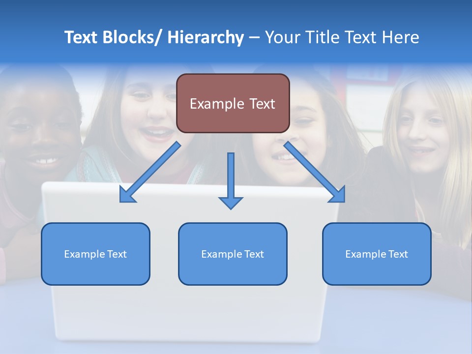 Primary Education Listening Pupil PowerPoint Template