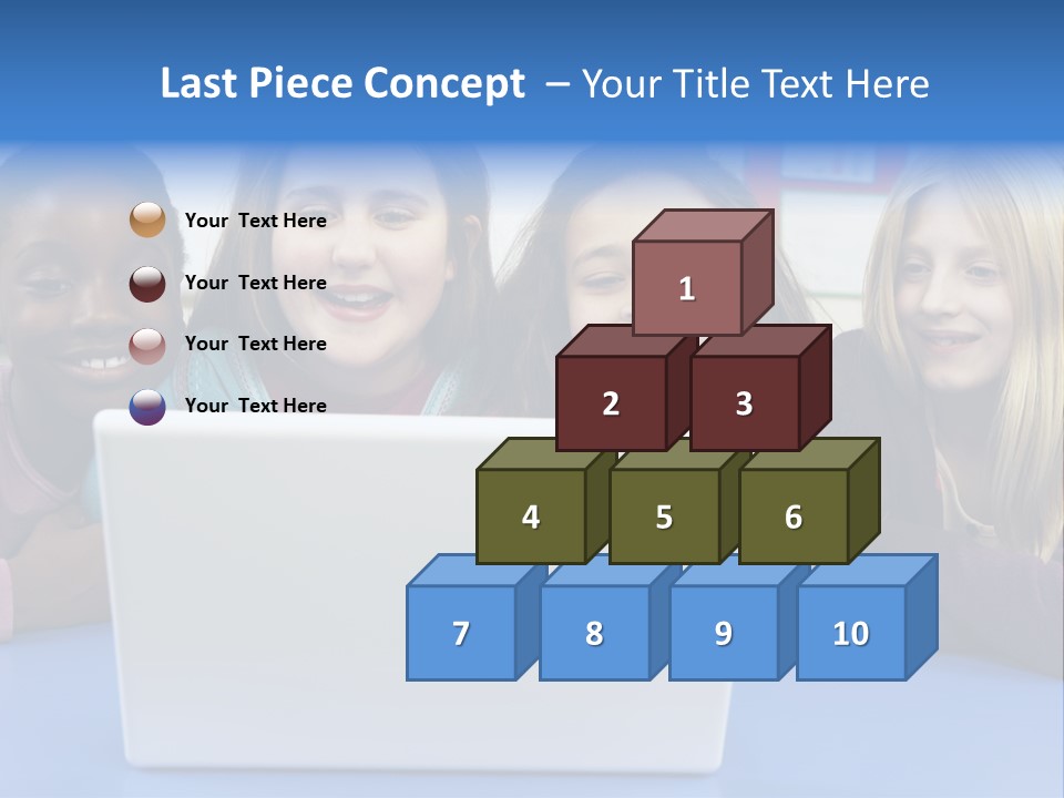 Primary Education Listening Pupil PowerPoint Template