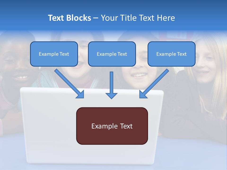 Primary Education Listening Pupil PowerPoint Template