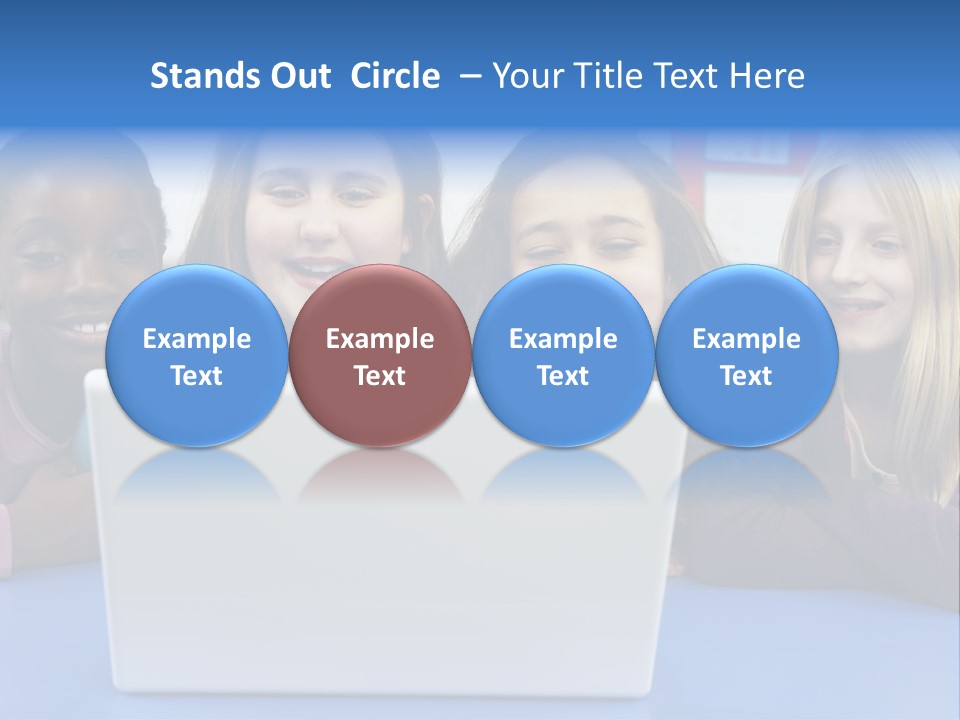 Primary Education Listening Pupil PowerPoint Template