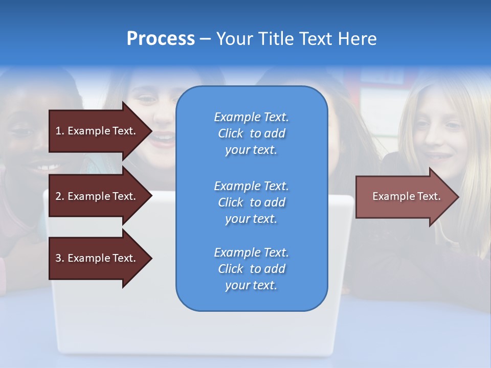 Primary Education Listening Pupil PowerPoint Template