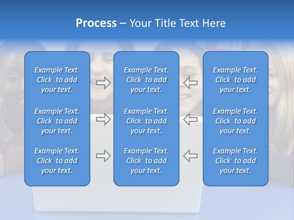 Primary Education Listening Pupil PowerPoint Template