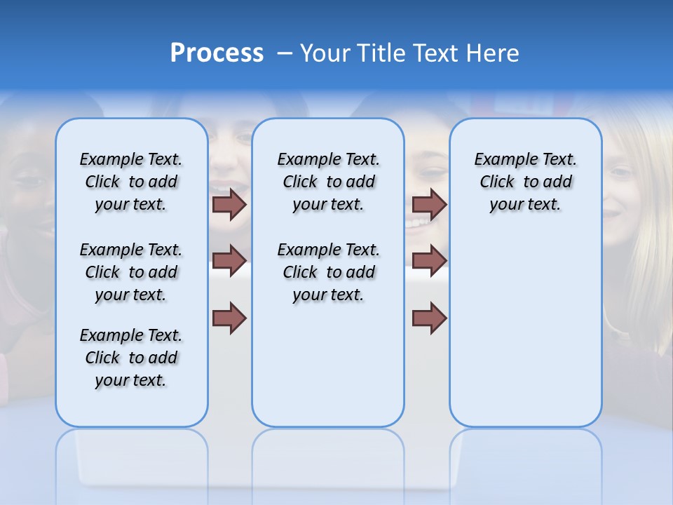 Primary Education Listening Pupil PowerPoint Template