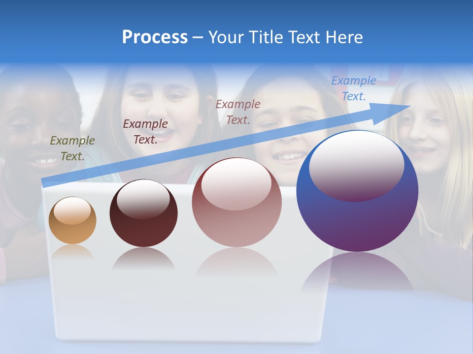 Primary Education Listening Pupil PowerPoint Template